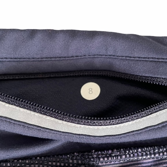 LULULEMON Run Pace Crop Legging tights Size 8 - Picture 7 of 9